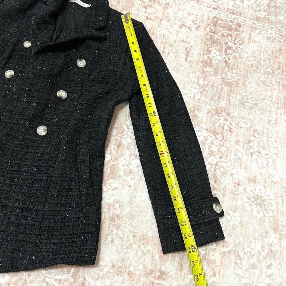 Tweed Double Breasted Blazer Jacket - Picture 9 of 12